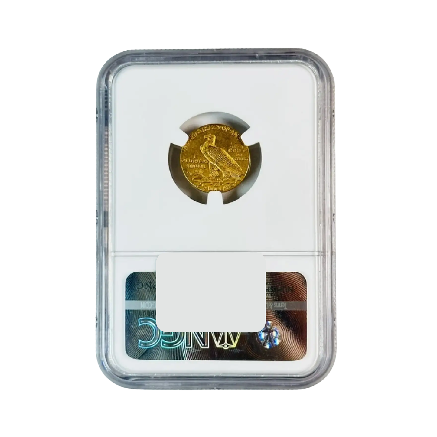 1913 Gold Quarter Eagles $2 1/2 Indian Head - NGC AU58 - CoinsTV