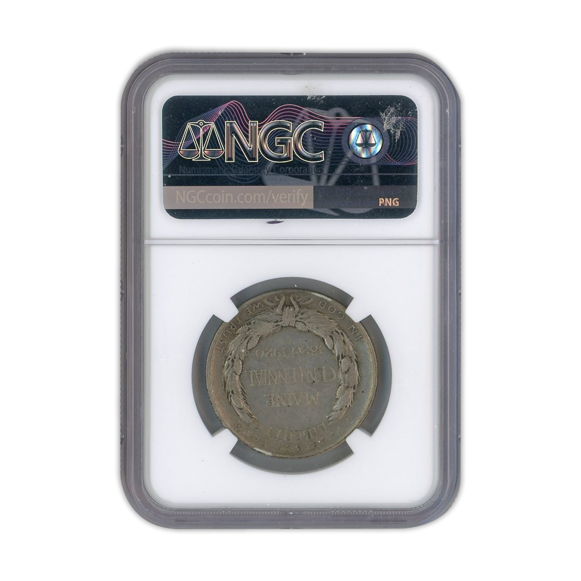 1920 Maine Half Dollar NGC AU53 - CoinsTV