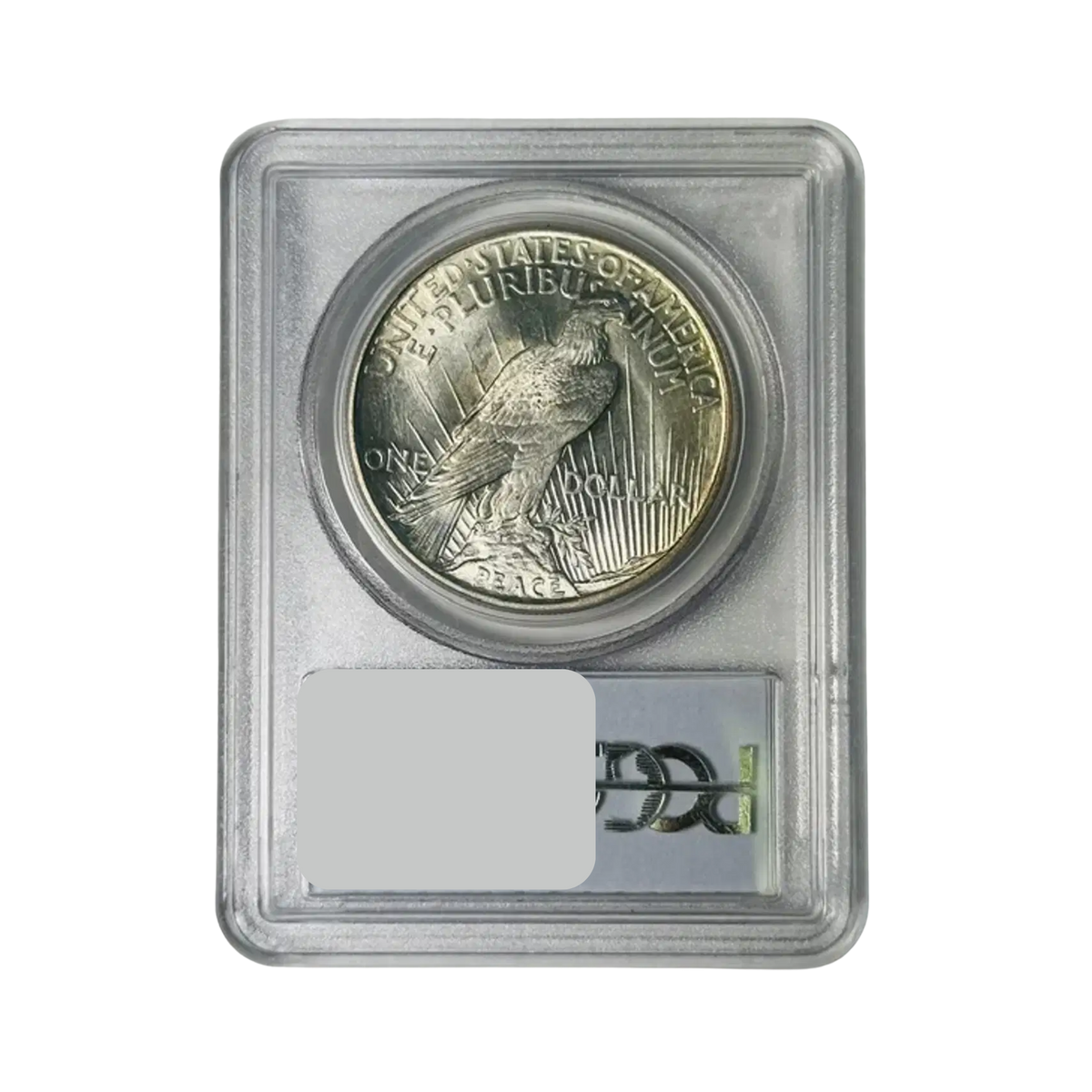 1921 Peace Silver Dollar Philadelphia - PCGS MS63 High Relief - CoinsTV