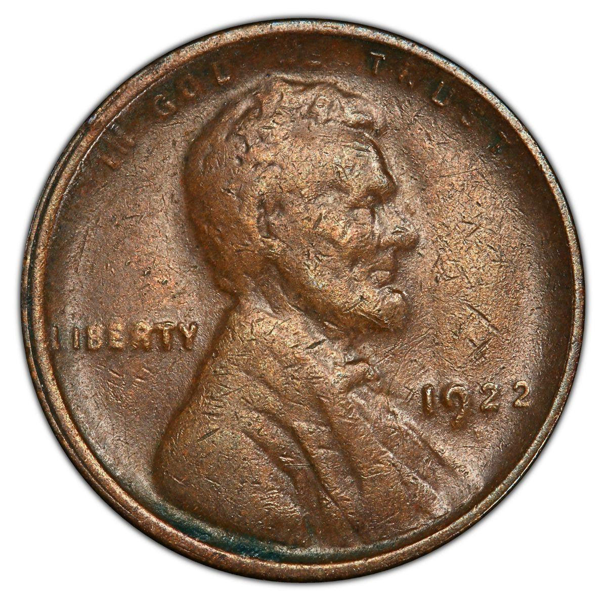 1922-D Lincoln Cent - Key Date (F-VF)