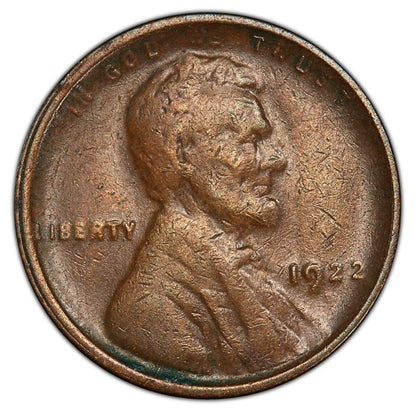 1922-D Lincoln Cent - Key Date (F-VF)