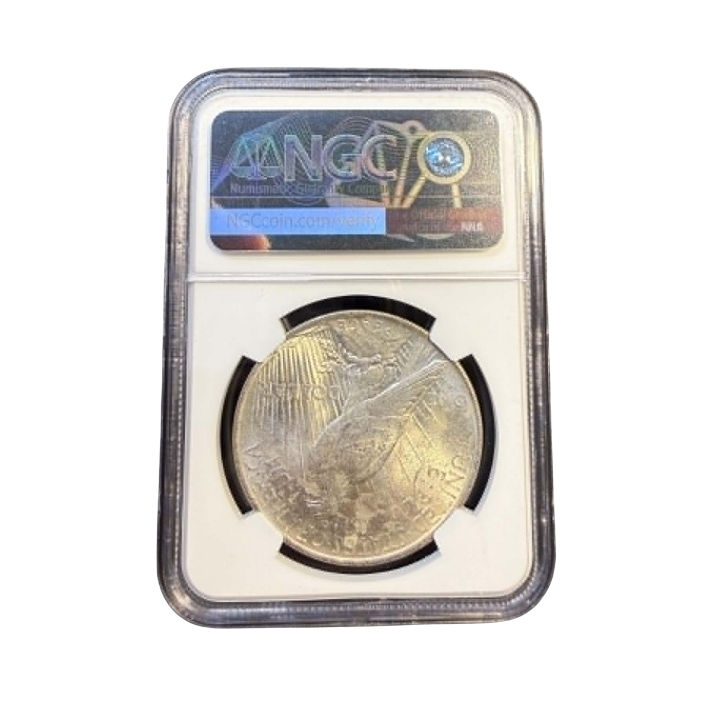 1922 Peace Silver Dollar - NGC MS64 Peace Dollar Label