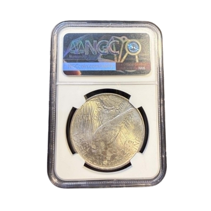 1922 Peace Silver Dollar - NGC MS64 Peace Dollar Label