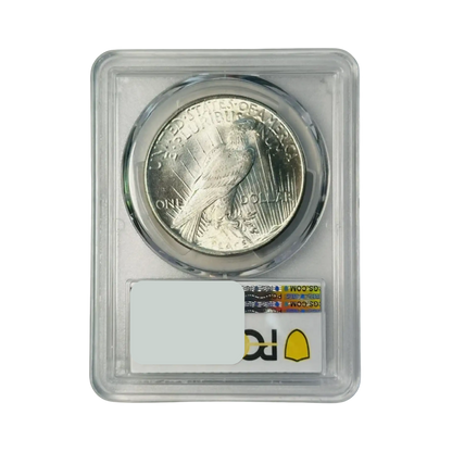 1924 Peace Silver Dollar - PCGS MS65 Sight White