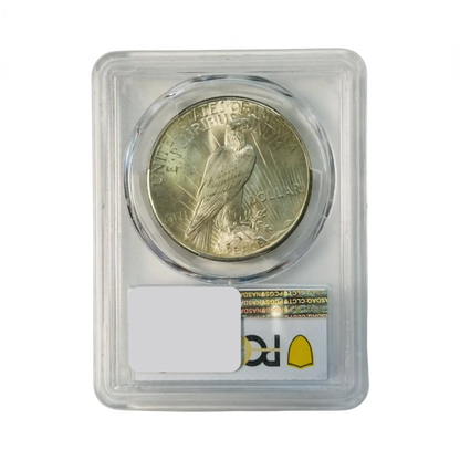 1925 Peace Silver Dollar Philadelphia - PCGS MS66+ CAC