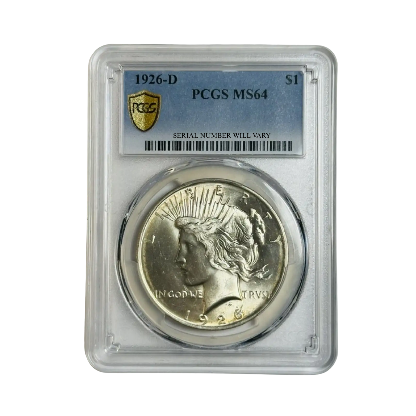 1926-D Peace Silver Dollar - PCGS MS64 - CoinsTV