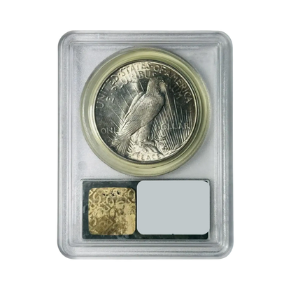 1934-D Peace Silver Dollar - PCGS MS62 Old Green Holder CAC