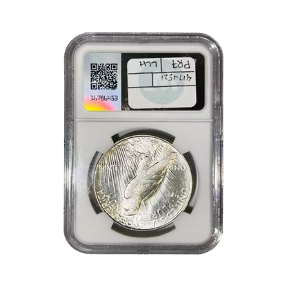 1934 D Peace Silver Dollar Denver - NGC MS62 - CoinsTV