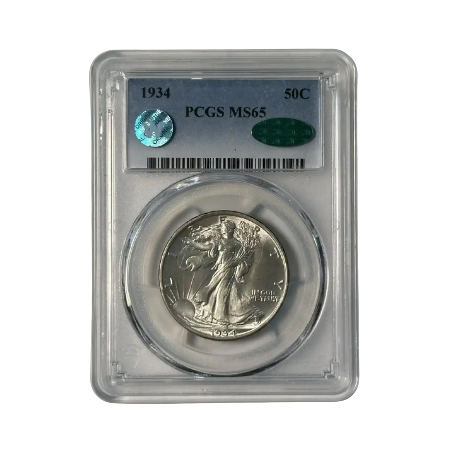 1934 Walking Liberty Silver Half Dollar - PCGS MS65 CAC SW