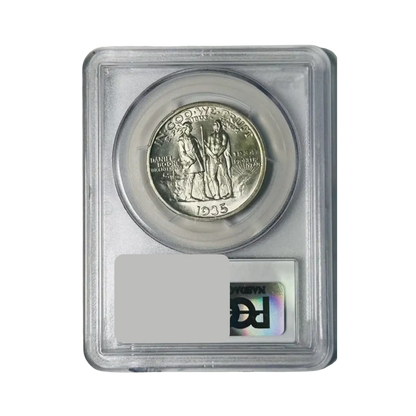 1935/34 Classic Commemorative Daniel Boone - PCGS MS65 Boone CAC Sight White