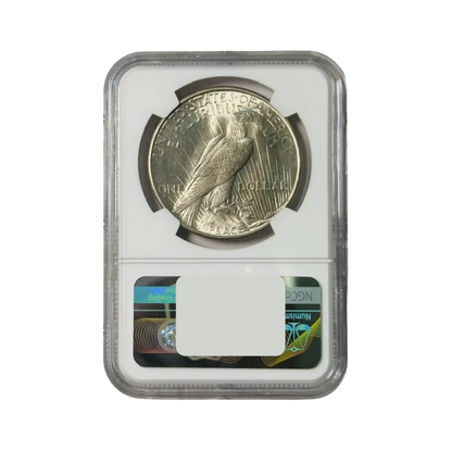 1935 Peace Silver Dollar - NGC MS65+
