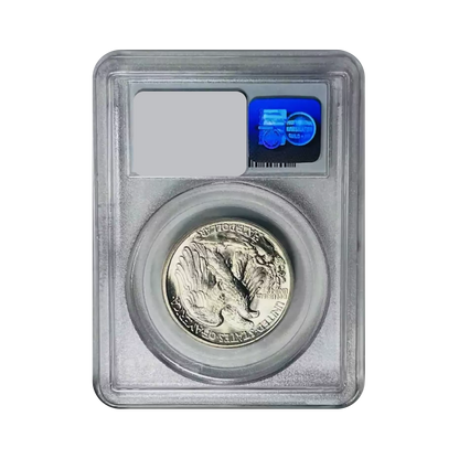 1936-D Walking Liberty Silver Half Dollar Denver - PCGS MS64 Sight White - CoinsTV