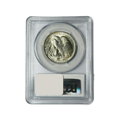 1936 Walking Liberty Silver Half Dollar - PCGS MS66 - CoinsTV