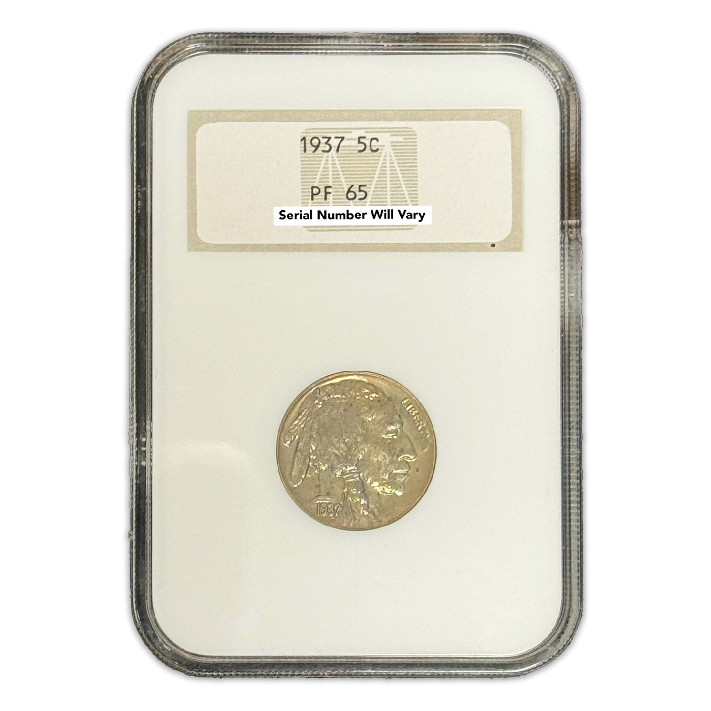 1937 Buffalo Nickel - NGC PF65 - CoinsTV