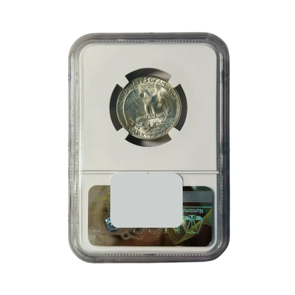 1940-S Washington Silver Quarter - NGC MS67 Sight White