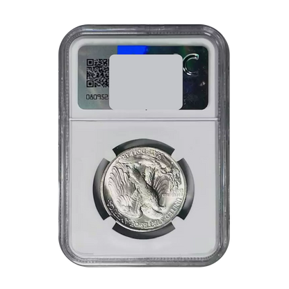 1940 S Walking Liberty Silver Half Dollar - NGC MS64 Sight White - CoinsTV