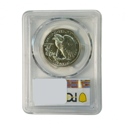 1942 Walking Liberty Silver Half Dollar - PCGS PR67+ CAC