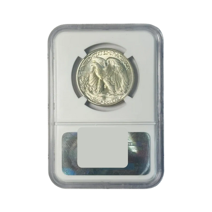 1947-D Walking Liberty Silver Half Dollar - NGC MS66