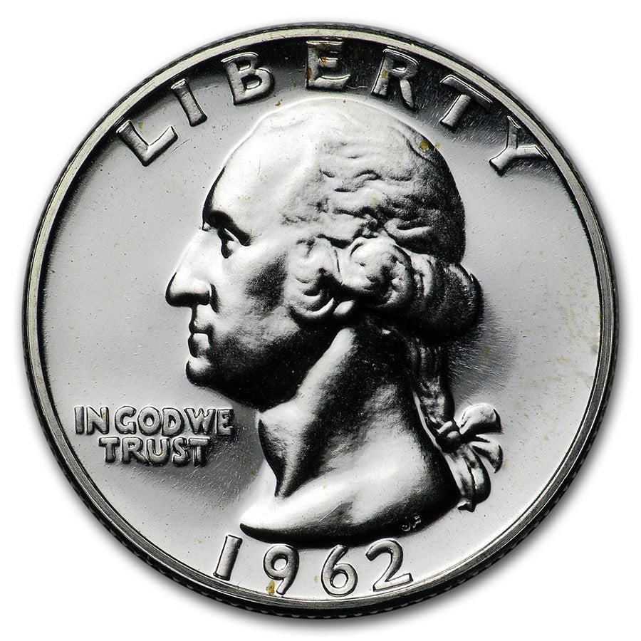 1962 Washington Silver Quarter Proof