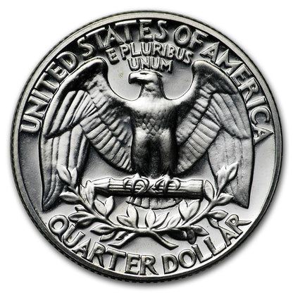 1962 Washington Silver Quarter Proof