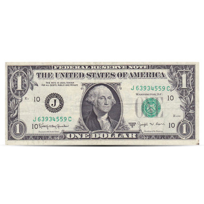 1963 B $1 Federal Reserve Barr Note - CoinsTV