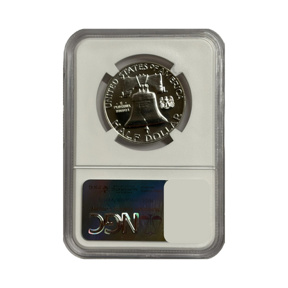 1963 Franklin Silver Half Dollar - NGC PF68 Franklin Label