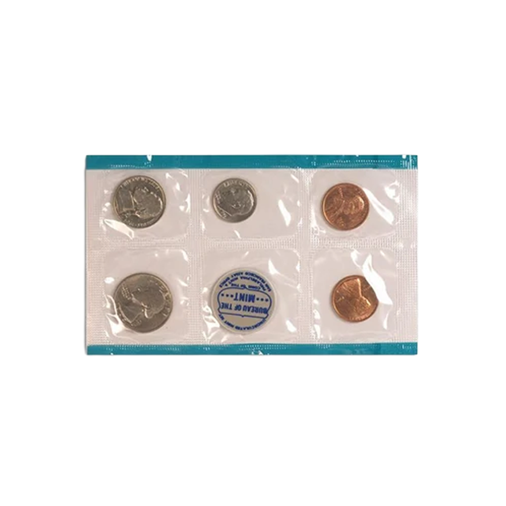 1969 US Mint Set - 10 Coins - Unopened