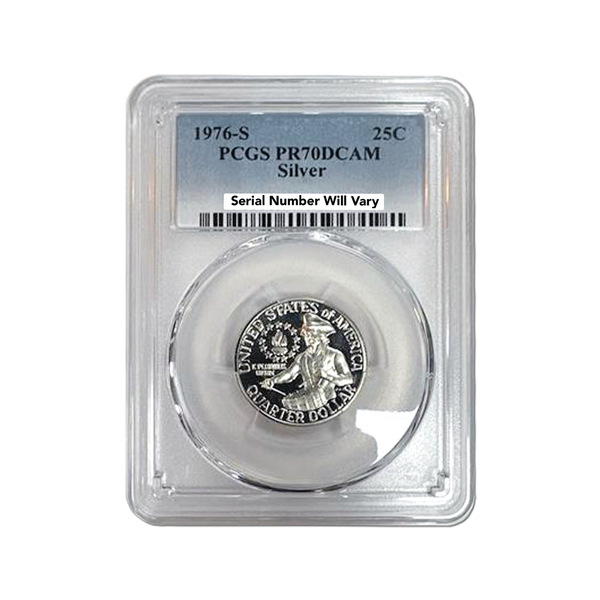 1976S25CPCGSPR70DCAMSILVERFron