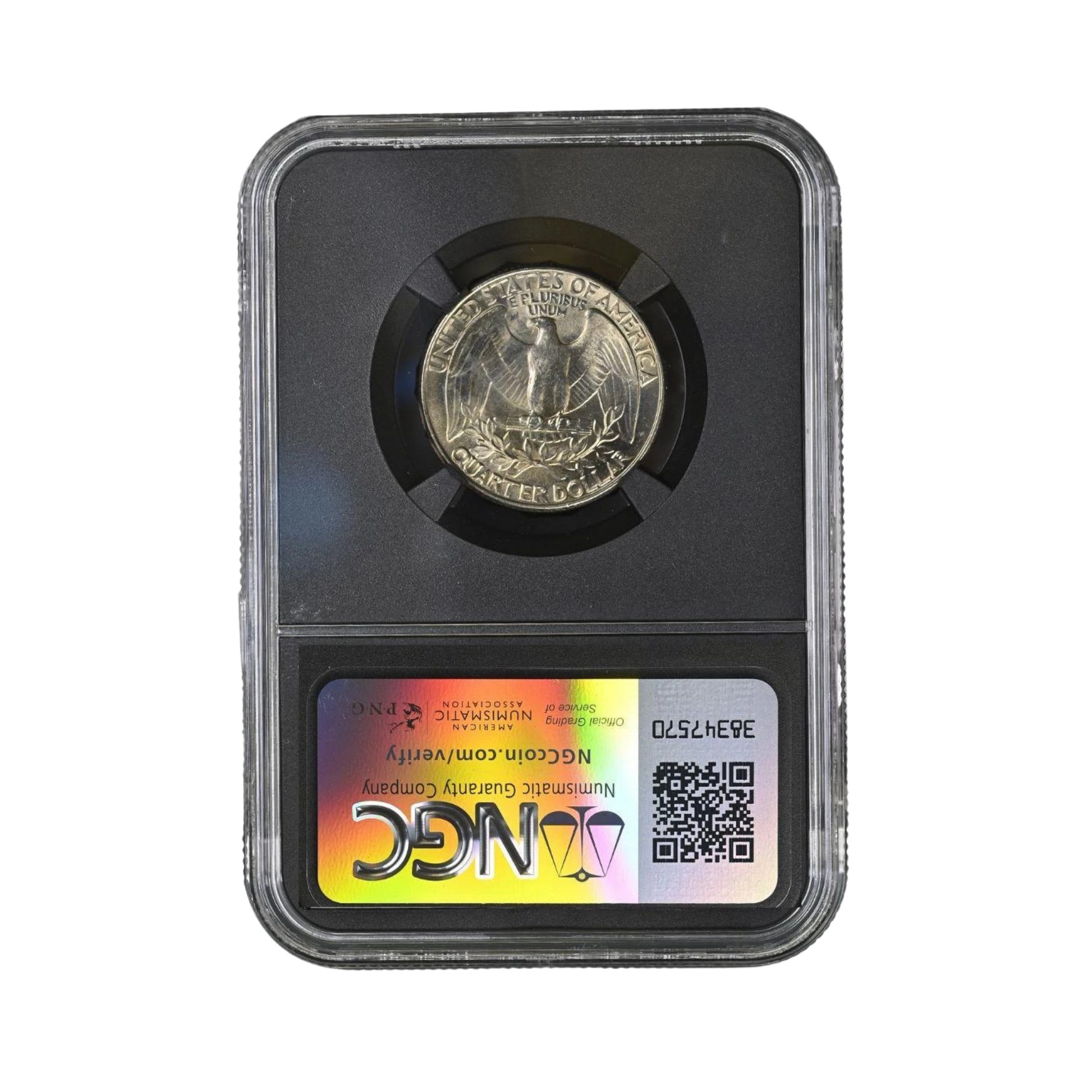 1983-D Washington Quarter - NGC MS65 Original Bag Series - CoinsTV