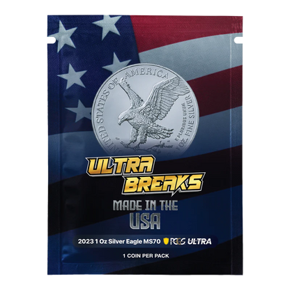 2023 Ultrabreaks Silver Eagles MS70 Pack - Made in the USA - CoinsTV