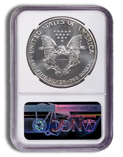 1989 Silver Eagle - Business Strike - NGC MS69