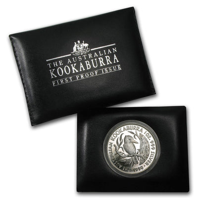 1990 Australia Kookaburra 1 oz Silver Proof