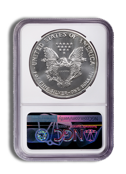1990 Silver Eagle - Business Strike - NGC MS69
