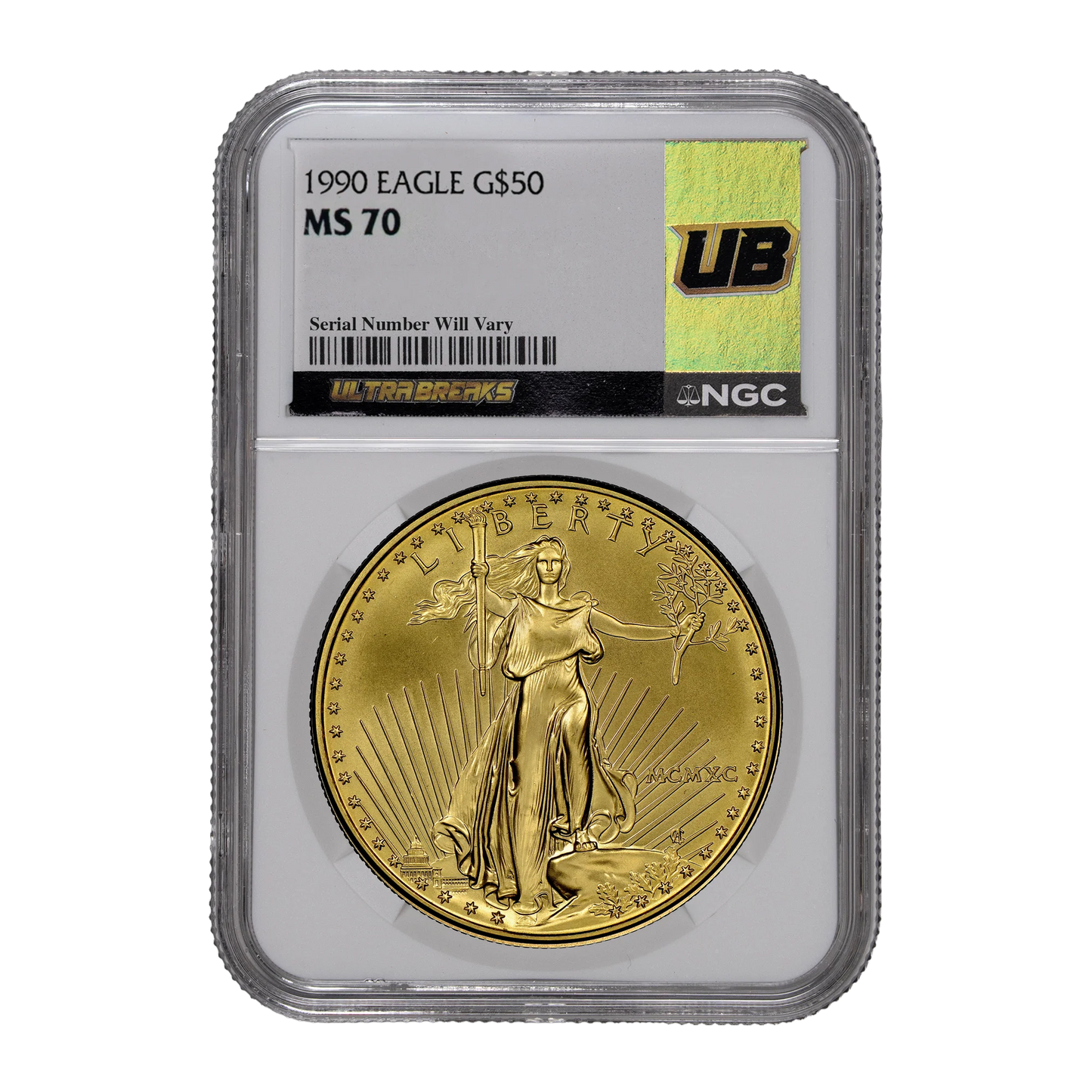 UltraBreaks Saved by the 90s Silver Eagle NGC Certified - CoinsTV