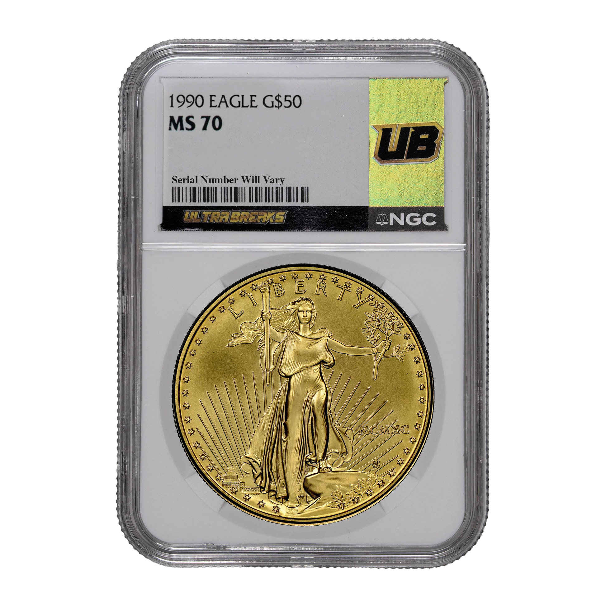 UltraBreaks Saved by the 90s Silver Eagle NGC Certified - CoinsTV