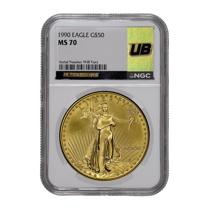 UltraBreaks Saved by the 90s Silver Eagle NGC Certified - CoinsTV