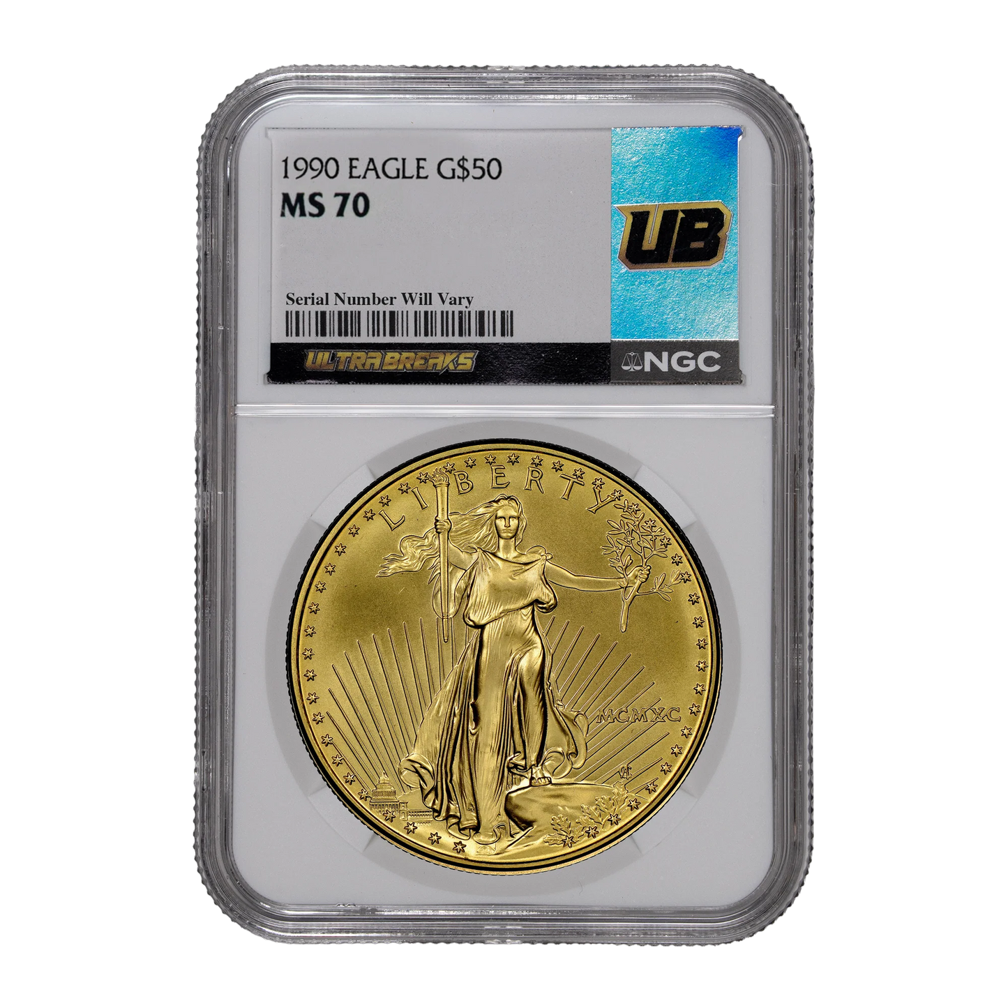 UltraBreaks Saved by the 90s Silver Eagle NGC Certified - CoinsTV