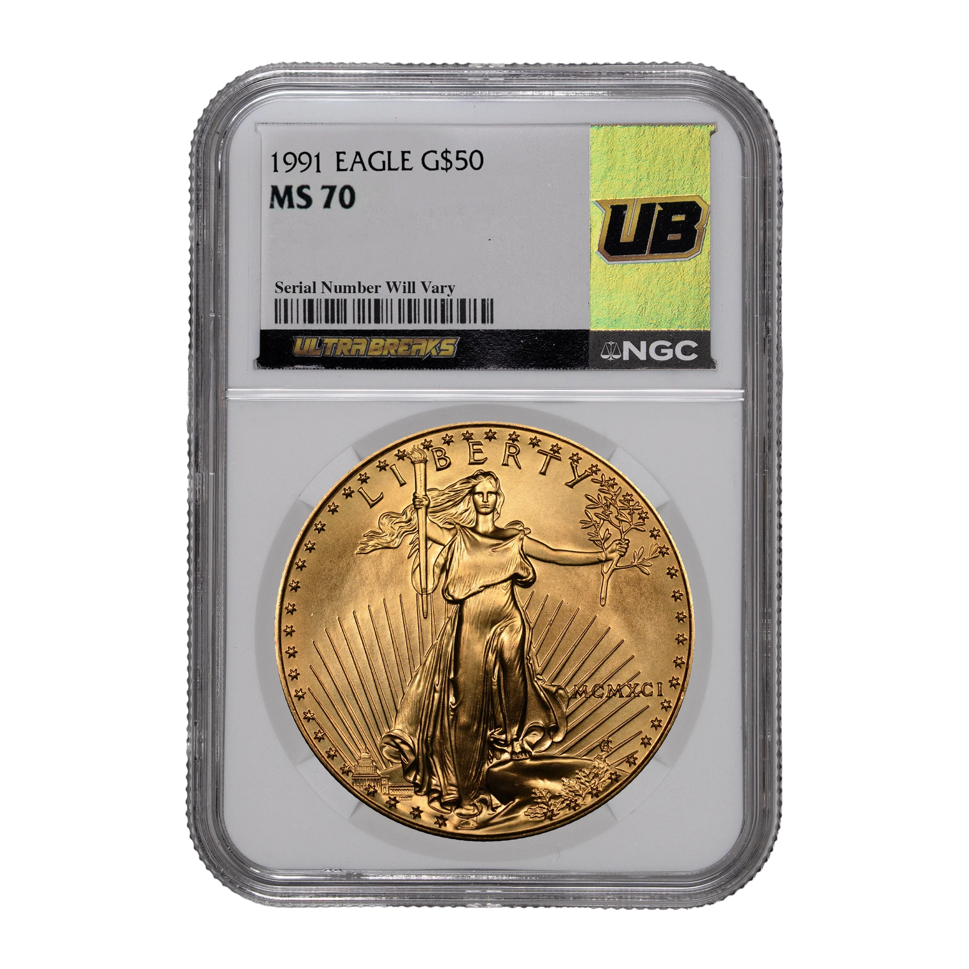 UltraBreaks Saved by the 90s Silver Eagle NGC Certified - CoinsTV