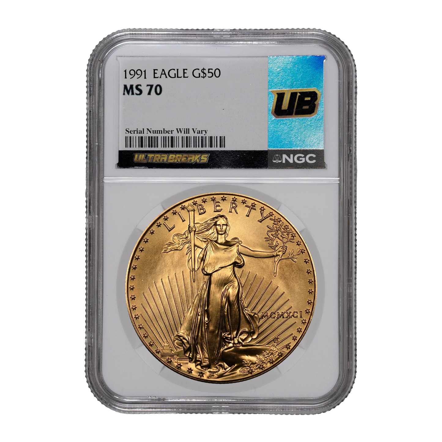 UltraBreaks Saved by the 90s Silver Eagle NGC Certified - CoinsTV