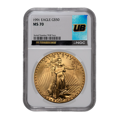 UltraBreaks Saved by the 90s Silver Eagle NGC Certified - CoinsTV