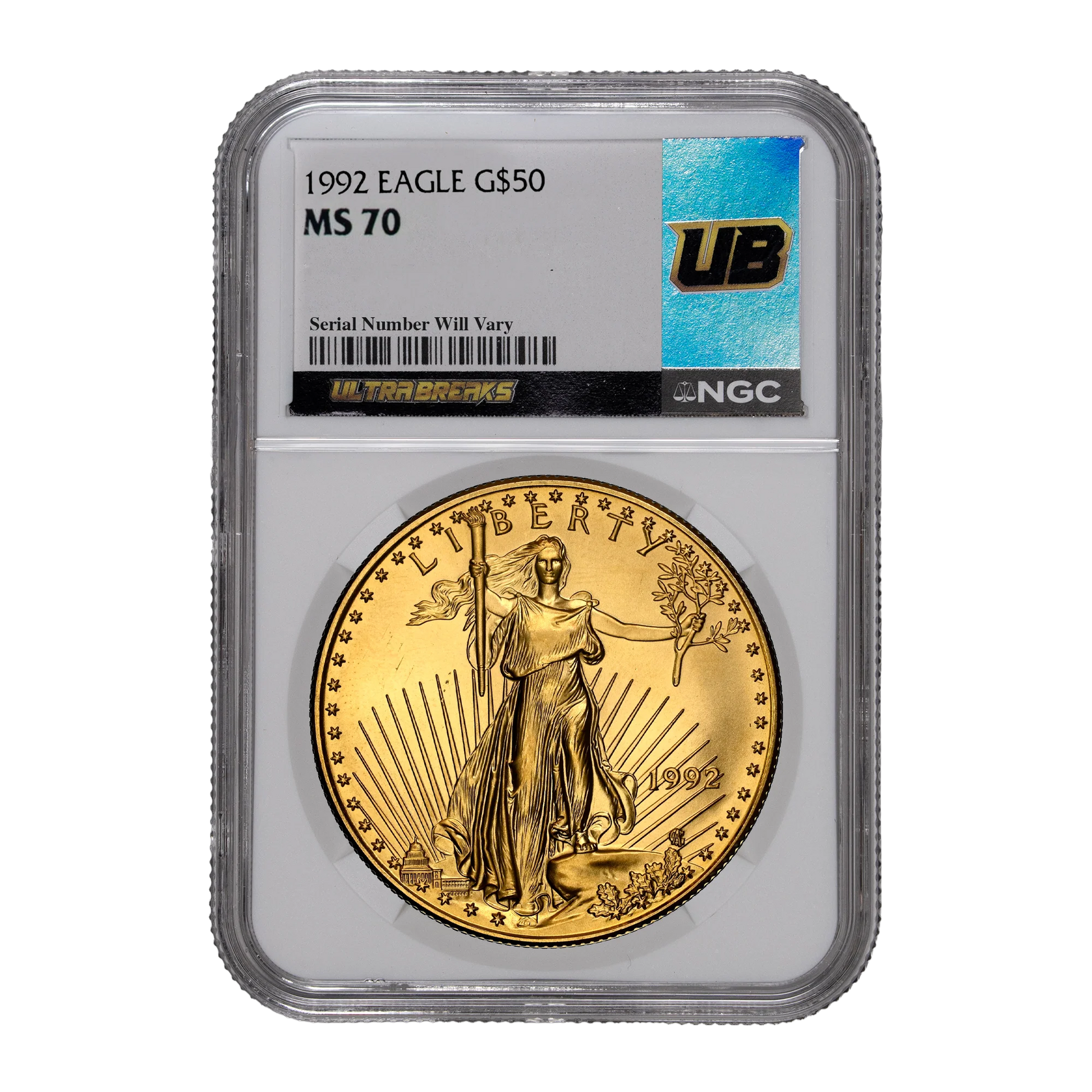 UltraBreaks Saved by the 90s Silver Eagle NGC Certified - CoinsTV
