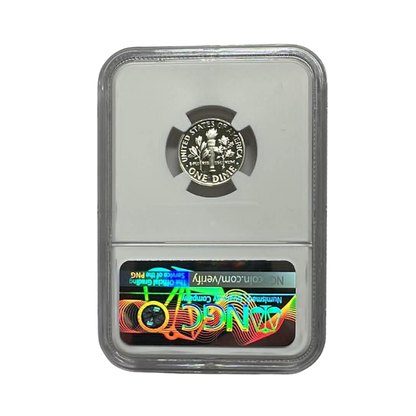 1994-S Roosevelt Silver Dime - NGC PF69UCAM - Roosevelt Signature Label