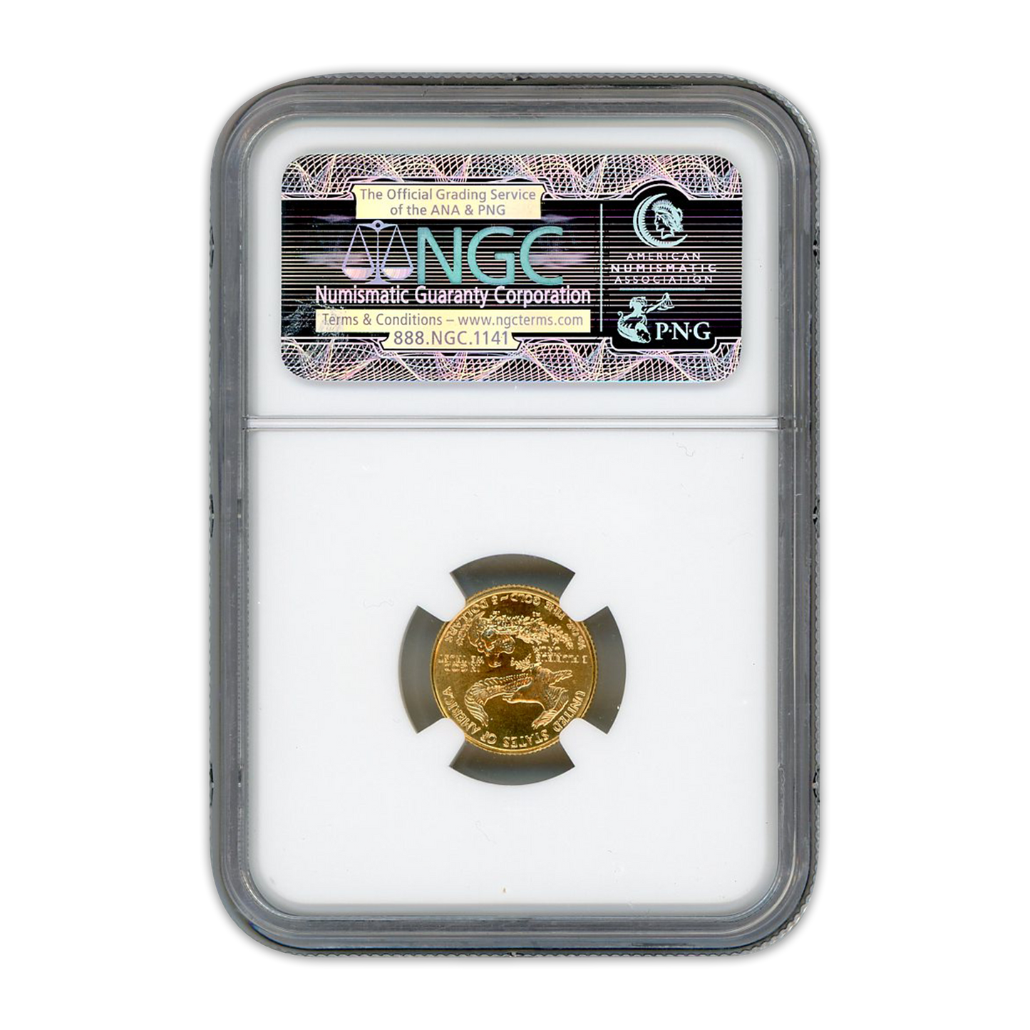 1993 $5 Gold Eagle - NGC MS69 - CoinsTV