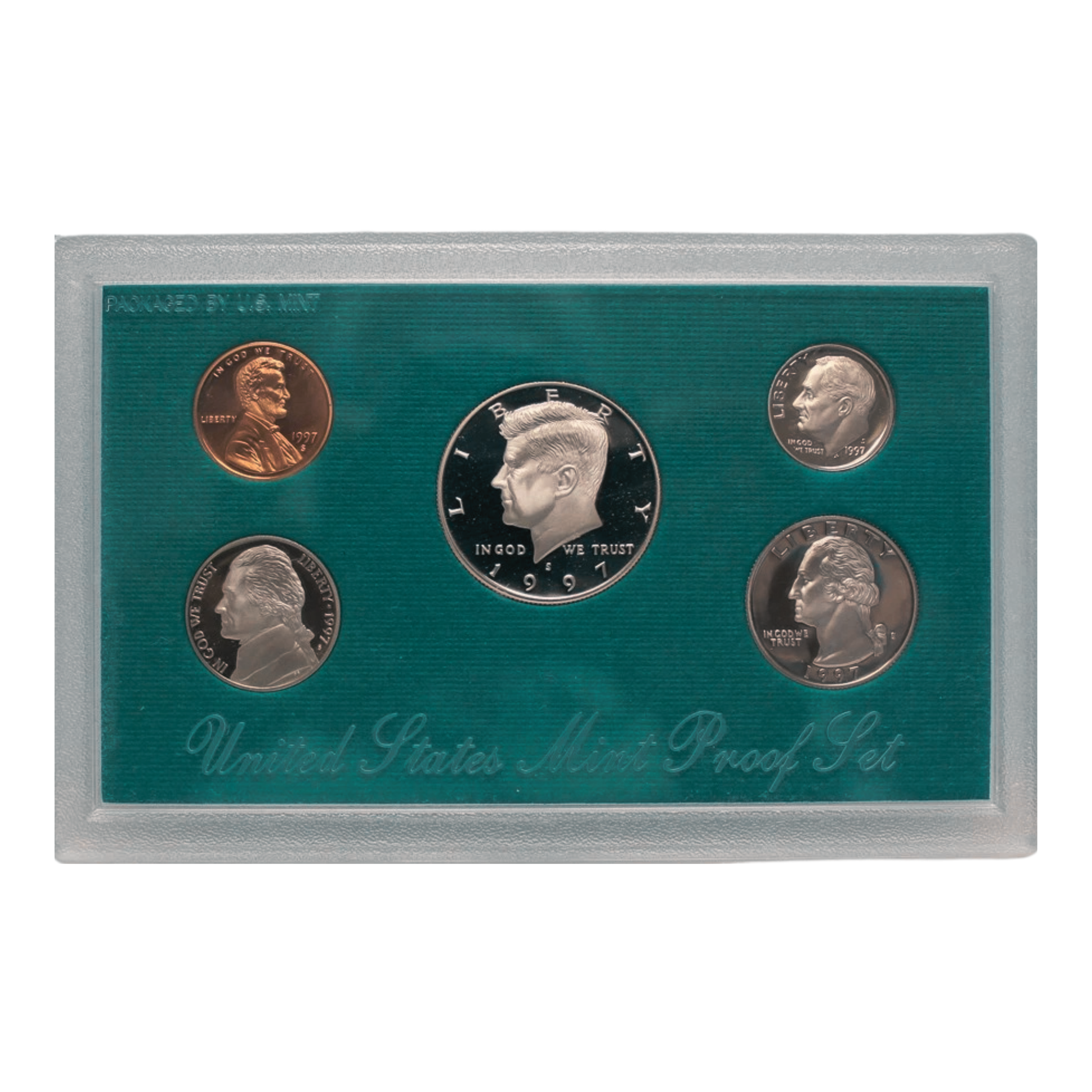 1997 US Proof Set - 5 Coins - CoinsTV