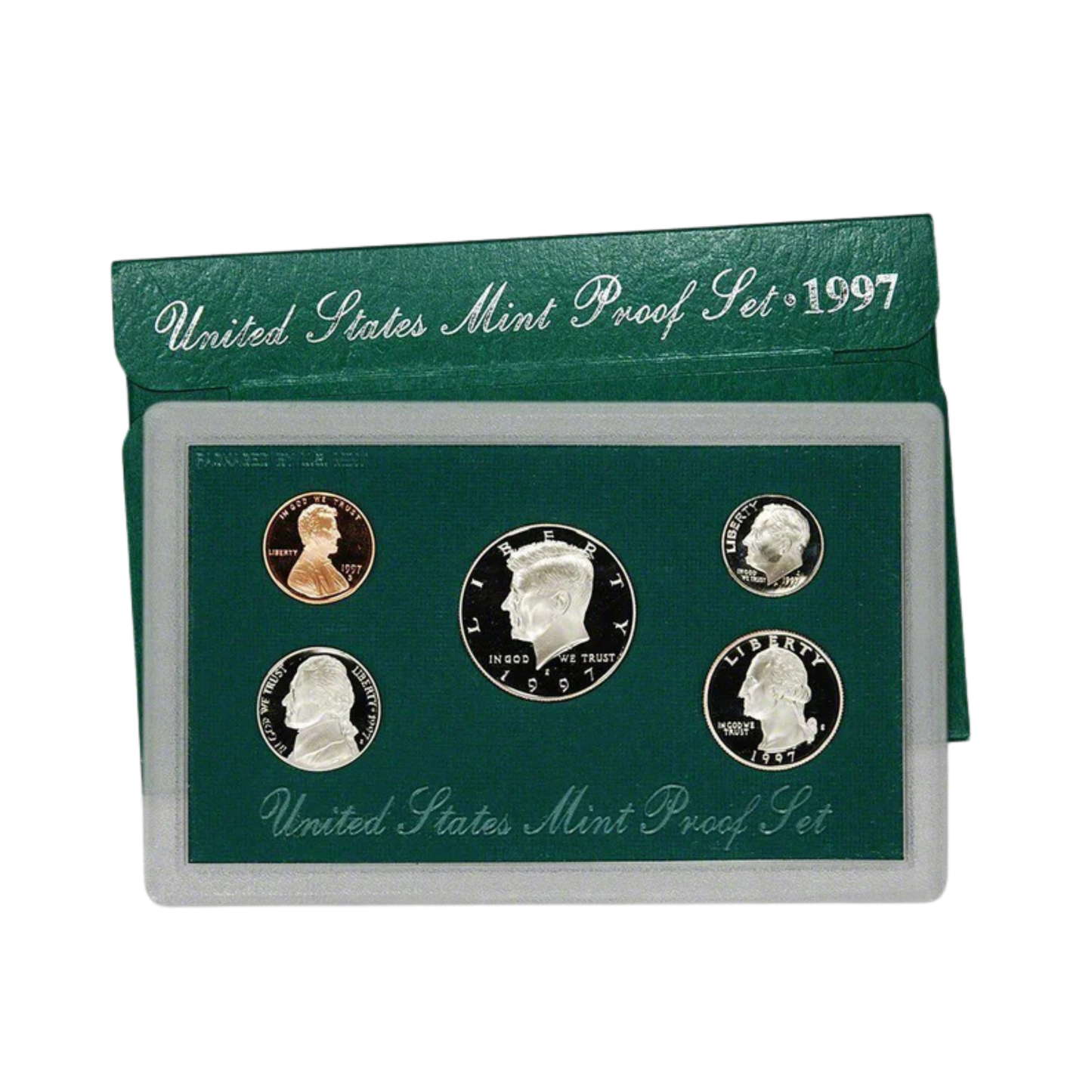 1997 US Proof Set - 5 Coins - CoinsTV
