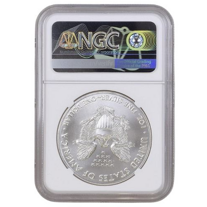 1998 Silver Eagle - Brown Label - NGC MS69 - CoinsTV