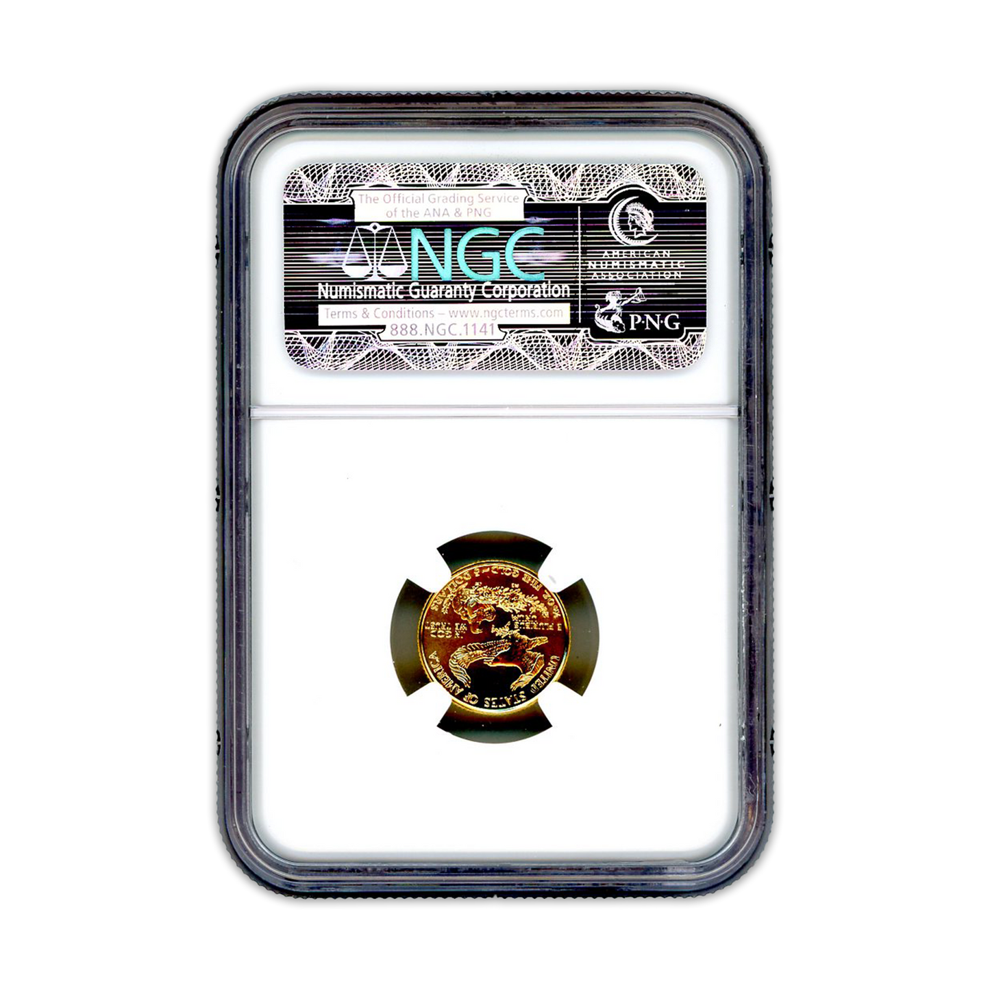 1998 $5 Gold Eagle - NGC MS69 - CoinsTV
