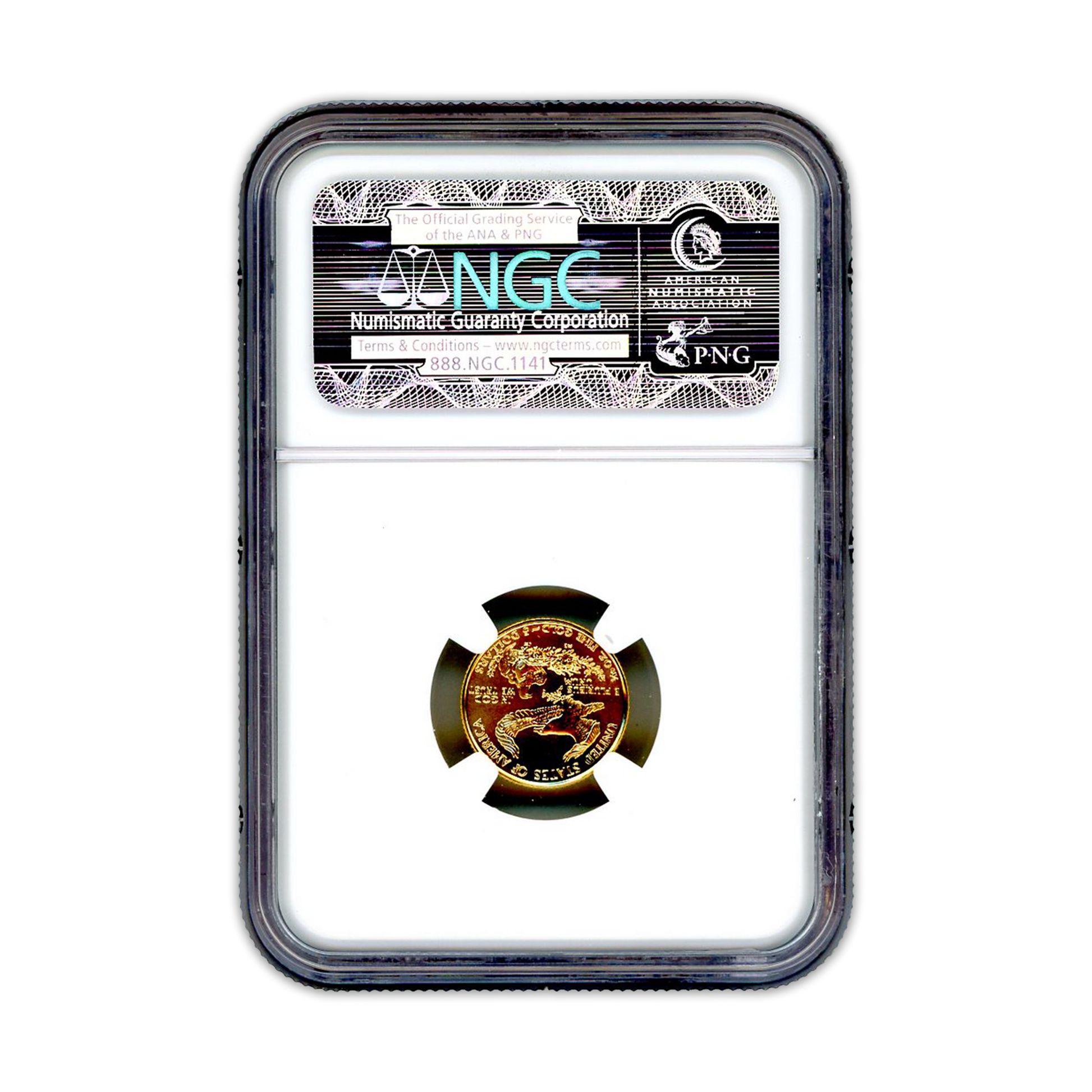 1998 $5 Gold Eagle - NGC MS69 - CoinsTV