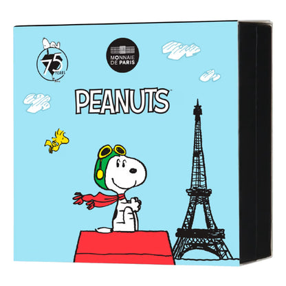 2025 France Peanuts Snoopy 75th Anniversary 0.5g Gold Coin