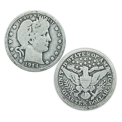Barber Quarter - Collectors Quality Circulated